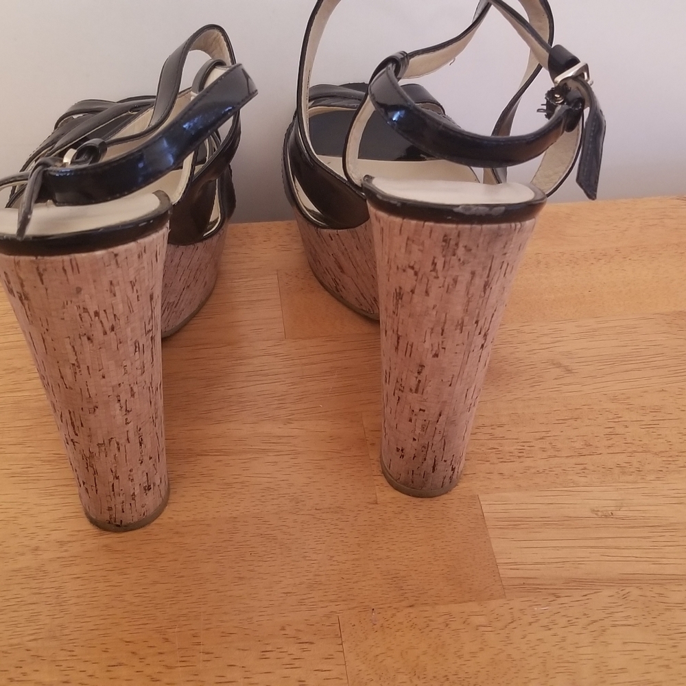 Woman's Nine West Sandals Black Size 9 - Picture 3 of 8